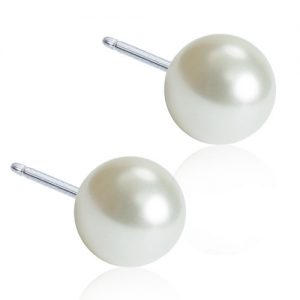 Blomdahl Natural Titanium 6mm Pearl White C_7330981154281_15-1233-59_L1