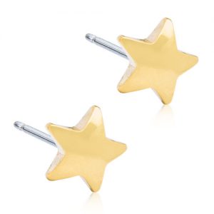 Blomdahl Golden Titanium 8mm Star E_7330981530061_15-1322-00