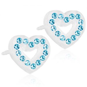 Blomdahl Medical Plastic 10mm Brilliance Heart Hollow Aquamarine D_7330981510667_15-01121-05_L