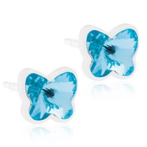 Blomdahl Medical Plastic Butterfly Aquamarine 5mm B 249_7330981510339_15-0199-05