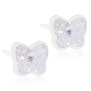 Blomdahl Medical Plastic Butterfly Crystal 5mm B 247_7330981510322_15-0199-01