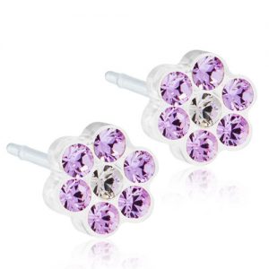 Blomdahl Medical Plastic Daisy VioletCrystal 5mm B 113_7330981510629_15-0114-56