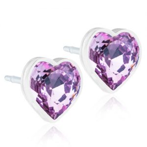 Blomdahl Medical Plastic Heart Light Amethyst 6mm B 197_7330981150702_15-0121-74