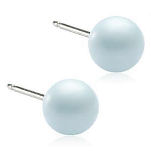 Blomdahl - Natural Titanium 6mm Pearl Pastel Blue C_7330981541494_15-1233-67_L