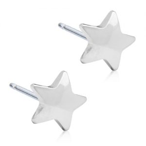 Blomdahl Silver Titanium 8mm Star E_7330981156902_15-1422-00